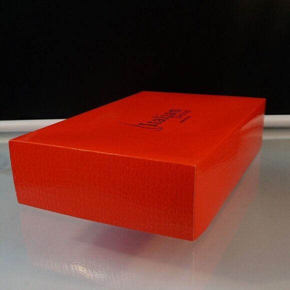 Vintage Italian Decor Empty Wine Glass Box - Picture 4 of 8